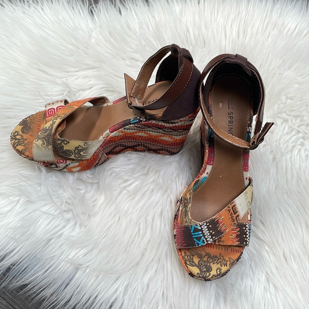 Call it spring summer wedge sandals